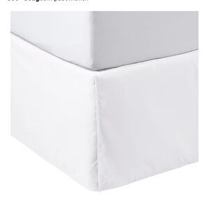 Brand new Amazon basics bed skirt (Twin)